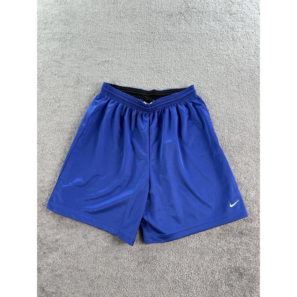 Vintage Nike Shorts Men Extra Large Blue Basketball Athletic Logo Team Logo Y2k